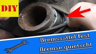 Bremssattel instandsetzen I reparieren I überholen im Detail  How to Rebuild a Brake Caliper [upl. by Avron445]