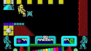 Space Rider Jet Pack Co Walkthrough ZX Spectrum [upl. by Anelahs527]