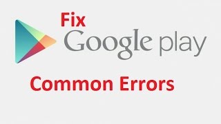 Google Play Store Error Fix  Howtosolveit [upl. by Ydnes]