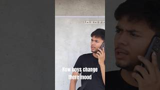 HOW BOYS CHANGE THERE MOOD  youtubeshorts millionviews moodoff shortsvideo EDLINEROY [upl. by Assilen]