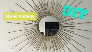 Vintage miroir murale [upl. by Itnaihc]