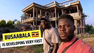 Inside Busabala Where The Rich Ugandan Diaspora Is Building Expensive Villas [upl. by Leahcimnoj]