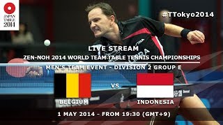 TTokyo2014 Belgium  Indonesia [upl. by Eardnoed637]