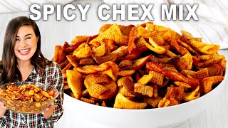 Texas Trash  Addictively Delicious Spicy Chex Mix Recipe [upl. by Ttayw]