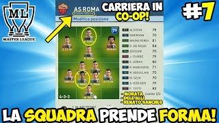 LA SQUADRA PRENDE FORMA CARRIERA ALLENATORE IN COOP PES 2017 ITA 7 [upl. by Ramsay471]