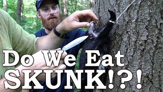 Do We Eat SKUNK  Weigh Out  The Wilderness Living Challenge 2017  S02E08 [upl. by Zailer319]