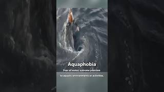 Aquaphobia fear of water 🌊😨😱 ocean aquaphobia northsea viralshorts [upl. by Ttayh]