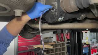 How to Easy Fill Differential and Transfer Case  No Mess No Hassle [upl. by Alleunamme156]