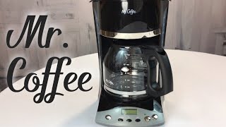 Mr Coffee 12Cup Programmable Black Coffee Maker Review [upl. by Daisy805]