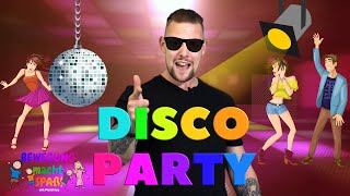 Ab in die Kinderdisco 🥳 Bewegung Reaktionsspiel und viel Spass für Zuhause 🕺🏻💃🏻 [upl. by Millhon]