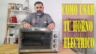 Como usar un Horno Eléctrico Migue Cocina tercera parte [upl. by Eednil]