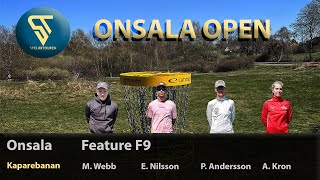 Spelartouren I Onsala Open I Feature F9 I Webb Nilsson Andersson Kron [upl. by Nanine]