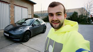 Das ist mein neues Auto 😍 Tesla Model 3 Performance [upl. by Epillihp]