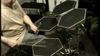 Simmons SDSV Analogue electronic drum set demo SDS5  1 [upl. by Sancha]