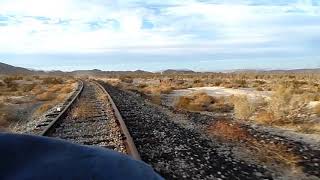 Carrizo George Railway  Railcart near Dos Cabezas [upl. by Keener]