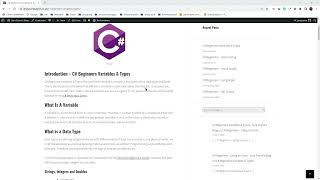 C Beginners Variables and Data Types [upl. by Jezabella143]