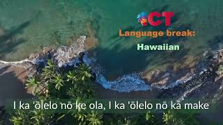 Language Break Hawaiian from Kumu Kaui Peralto [upl. by Assirem]