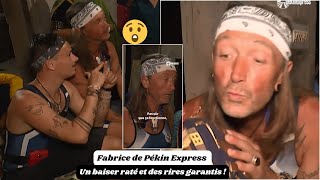 Fabrice de Pékin Express  Un baiser raté et des rires garantis [upl. by Yarazed]