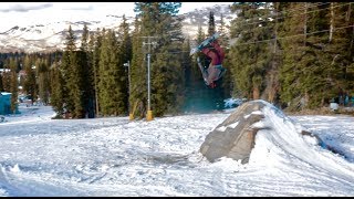 SNOWBOARDING BRIGHTON OPENING DAY 2017 [upl. by Anaihr]