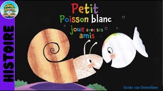 Petit poisson blanc joue avec ses amis  Livre audio  Histoire du soir pour enfants pour sendormir [upl. by Onairpic]