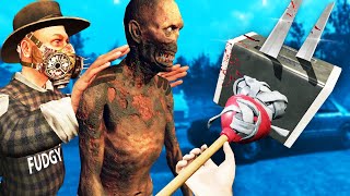 I Combined a Toaster and Plunger to Defend against a Zombie Horde Requisition VR [upl. by Idrahs980]