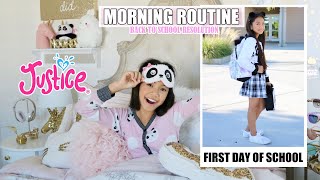 FIRST DAY OF SCHOOL MORNING ROUTINE amp RESOLUTION [upl. by Yedoc752]