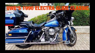 1990 Harley Davidson Electra Glide Classic a visit from the last millennium [upl. by Sualokin]