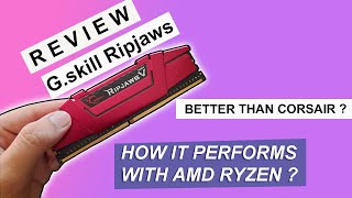 Gskill Ripjaws V 3600MHz Unboxing and Review  Best RAM for Gaming PC Build Hindi [upl. by Ellingston659]