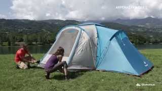 Quechua TENTE ARPENAZ FAMILY T 6 3 Montage [upl. by Hodgson]