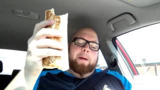 Travis Eats  Taco Bell Volcano Quesarito FEEL T [upl. by Laefar]