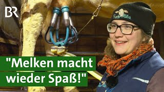 Coole Milchpreise und glückliche Bauern Täglich Kühe melken  lohnt sich wieder  Unser Land  BR [upl. by Eiboh]