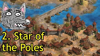 AoE2 DE Dawn of the Dukes  Jadwiga  2 Star of the Poles [upl. by Ringe]