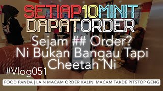 FOOD PANDA  SETIAP 10MIN DAPAT ORDER [upl. by Renat]