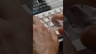 Creamiest keyboard ever 😩 keyboard satisfying asmr [upl. by Allard]