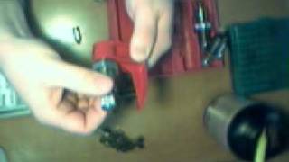 reloading 9mm with lee hand press PART 2of 2 [upl. by Aehtna]