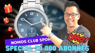 🔵 NOMOS CLUB SPORT  L’AVIS DE LIM  SPECIAL 20 000 ABONNÉS S4E26 [upl. by Kerk]