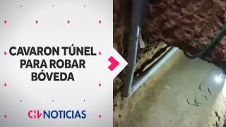 Detienen a 7 personas por CAVAR TÚNEL PARA ROBAR BÓVEDA con dinero en Villa Alemana [upl. by Esch]