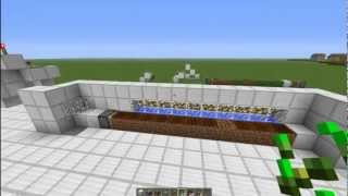 Minecraft tutoriel agriculture automatisé  Ferme à blé 5 [upl. by Arbrab566]