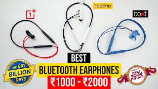 Best Neckband Under 1000 1500 amp 2000 on Flipkart Big Billion Day amp Amazon Great Indian Sale 2023 ⚡ [upl. by Renzo]