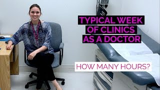 WEEK AS A DOCTOR IN CLINIC How Many Hours Medical Resident Vlog [upl. by Ajoop]