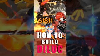 How To Build Diluc  Artifacts amp Weapons  Genshin Impact [upl. by Loughlin857]