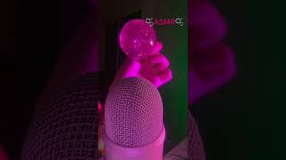 ASMR bubble sound  tapping on glass relax tingles asmr pink [upl. by Erual564]