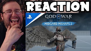 Gors quotGod of War Ragnarökquot Midgard Mishaps 2 REACTION [upl. by Annoek723]