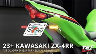 How To Install QuadrixD Universal Tail Light and Sequential Turn Signals by TST Industries [upl. by Bennir807]