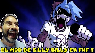 EL MOD DE SILLY BILLY EN FNF ES GENIAL   Silly Billy MOD FNF con Pepe el Mago [upl. by Atilol]