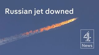 Russian jet shot down by Turkey [upl. by Colwen]