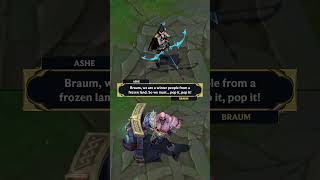 Ashe Interactions Part 4  League of Legends [upl. by Adliw]