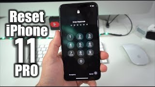 How To Reset amp Restore your Apple iPhone 11 Pro Max  Factory Reset [upl. by Merat]