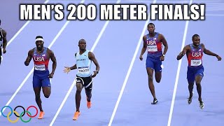 Mens 200 Meter Finals Were UNBELIEVABLE  2024 Paris Olympic Games [upl. by Lilia]