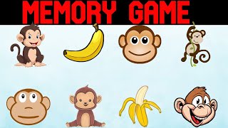 Test Your Memory Game  Memory Quiz [upl. by Brice]